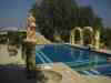 Garten und Swimmingpool